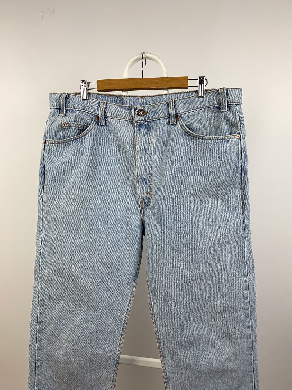 Levi's Vintage Clothing Vintage Levi’s 550 Orange Tab Washed Blue Made In USA Denim Size US 40 / EU 56 - 7 Thumbnail