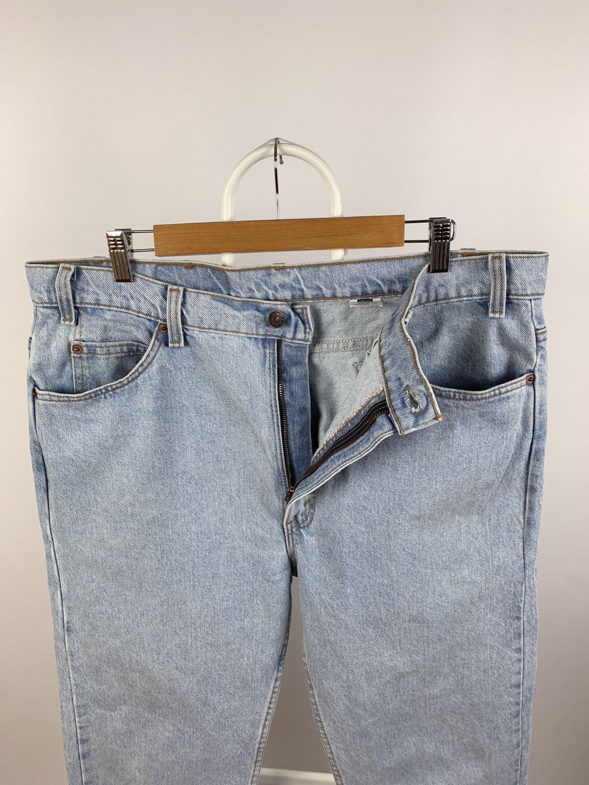 Levi's Vintage Clothing Vintage Levi’s 550 Orange Tab Washed Blue Made In USA Denim Size US 40 / EU 56 - 15 Thumbnail
