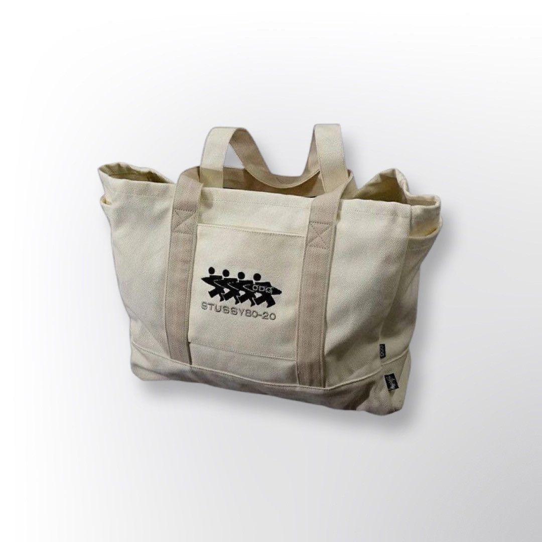 STÜSSY CDG CANVAS TOTE コムデギャルソン ステューシー