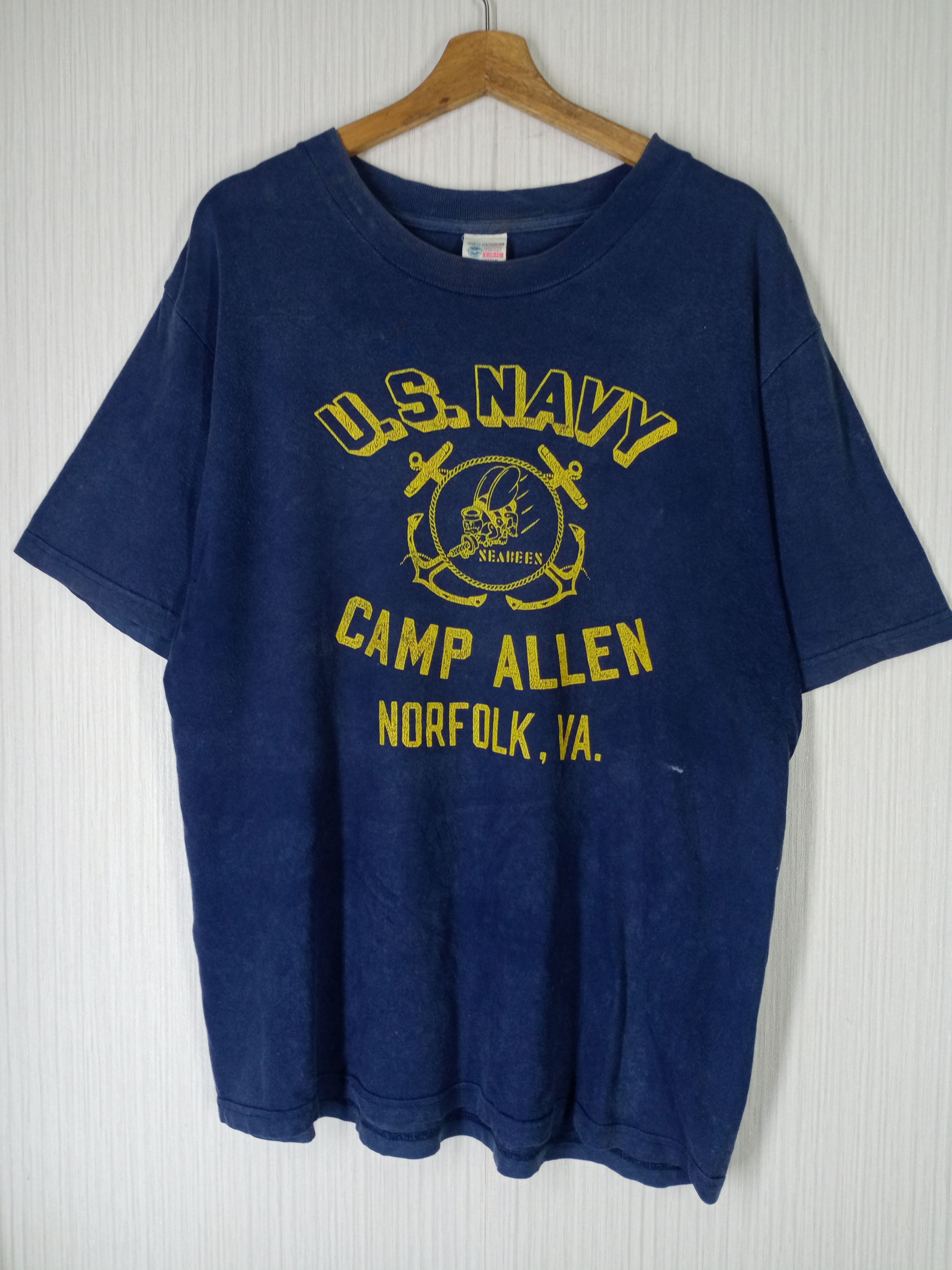 Buzz Rickson's × Vintage Very Vintage Buzz Rickson's US Navy Tshirt Size US L / EU 52-54 / 3 - 1 Thumbnail