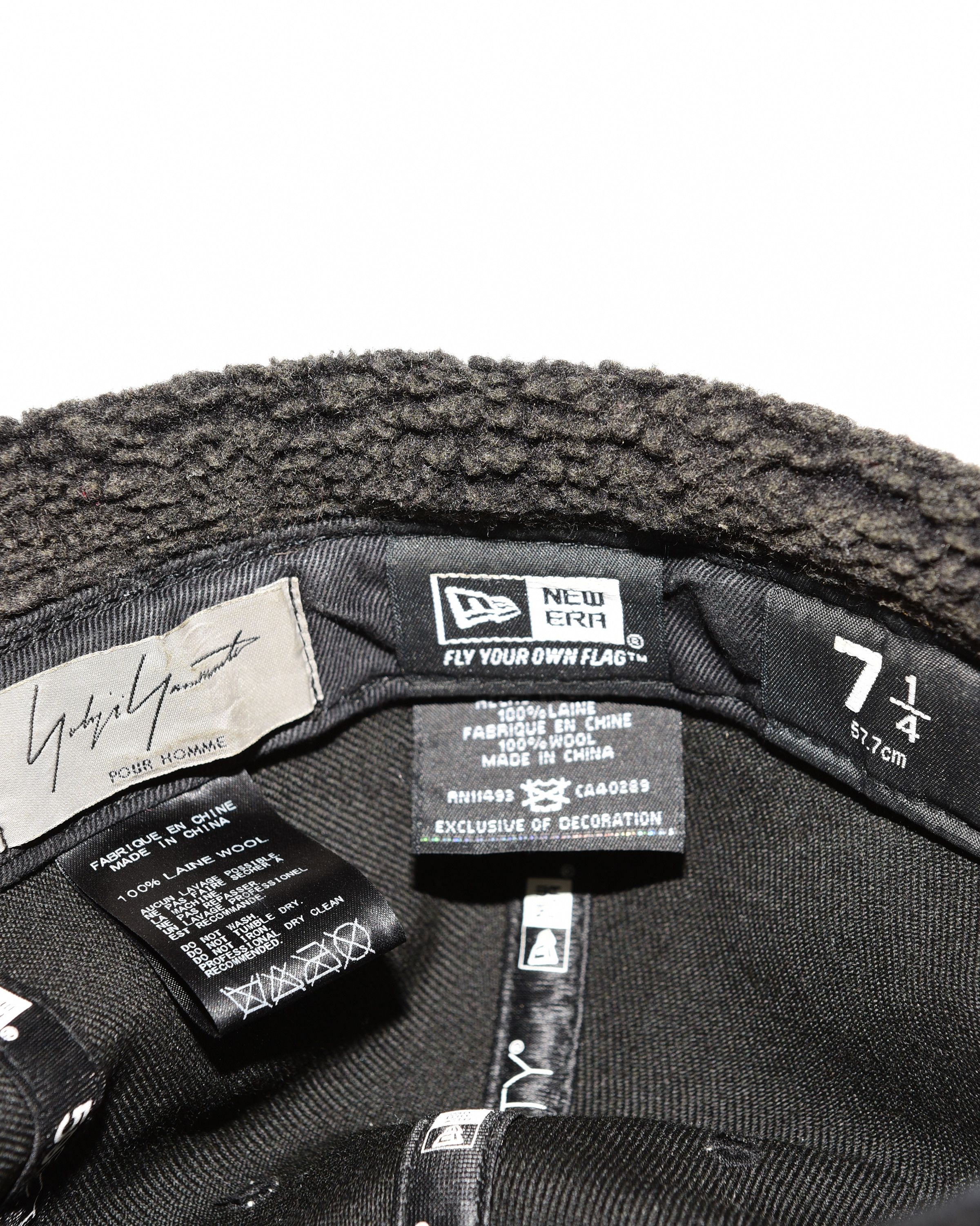 New Era × Yohji Yamamoto Yohji Yamamoto New Era Cold Weather Fitted Size ONE SIZE - 10 Thumbnail