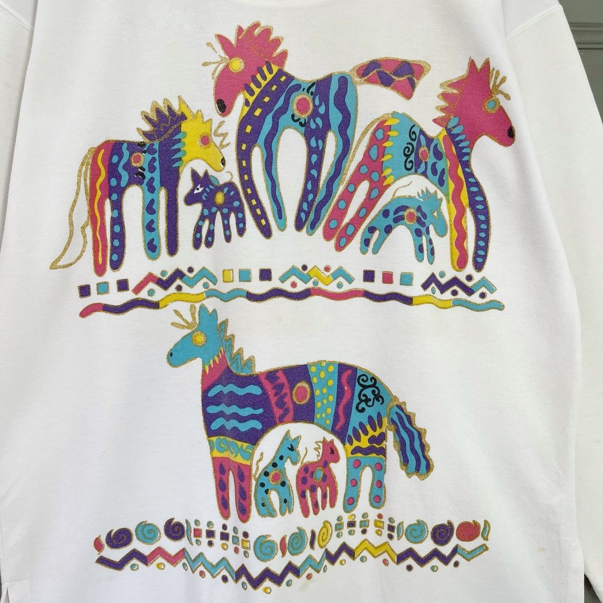 Vintage 90’s Art Design Verreni Couture Longsleeve Sweater Size M Size US M / EU 48-50 / 2 - 5 Thumbnail