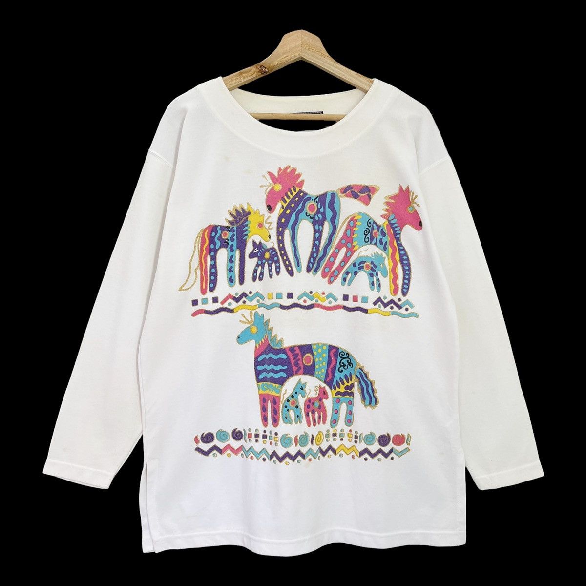Vintage 90’s Art Design Verreni Couture Longsleeve Sweater Size M Size US M / EU 48-50 / 2 - 1 Thumbnail