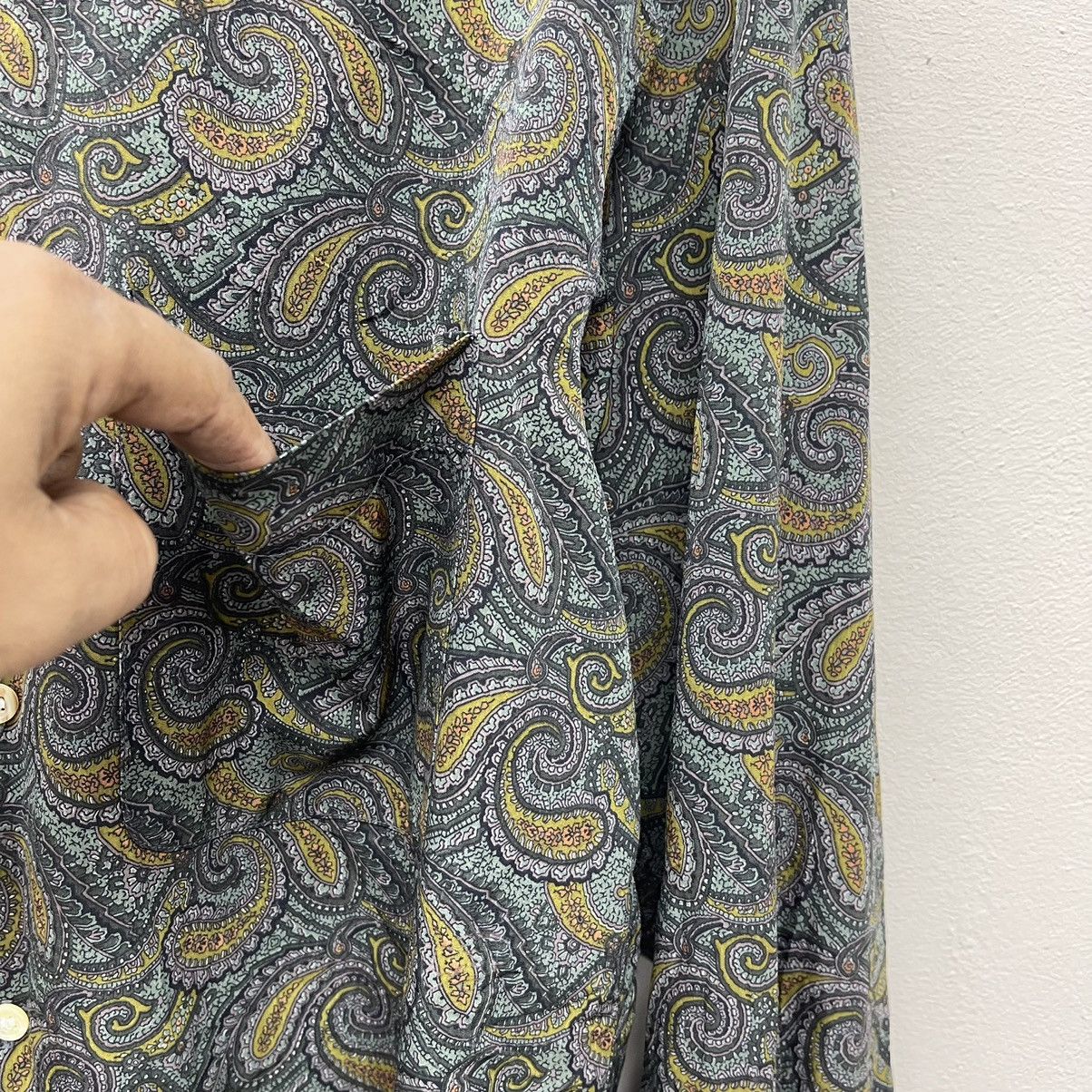 Vintage Vintage Paisley Dalton Street Shirt Button Ups Sizing Large Size US L / EU 52-54 / 3 - 3 Thumbnail