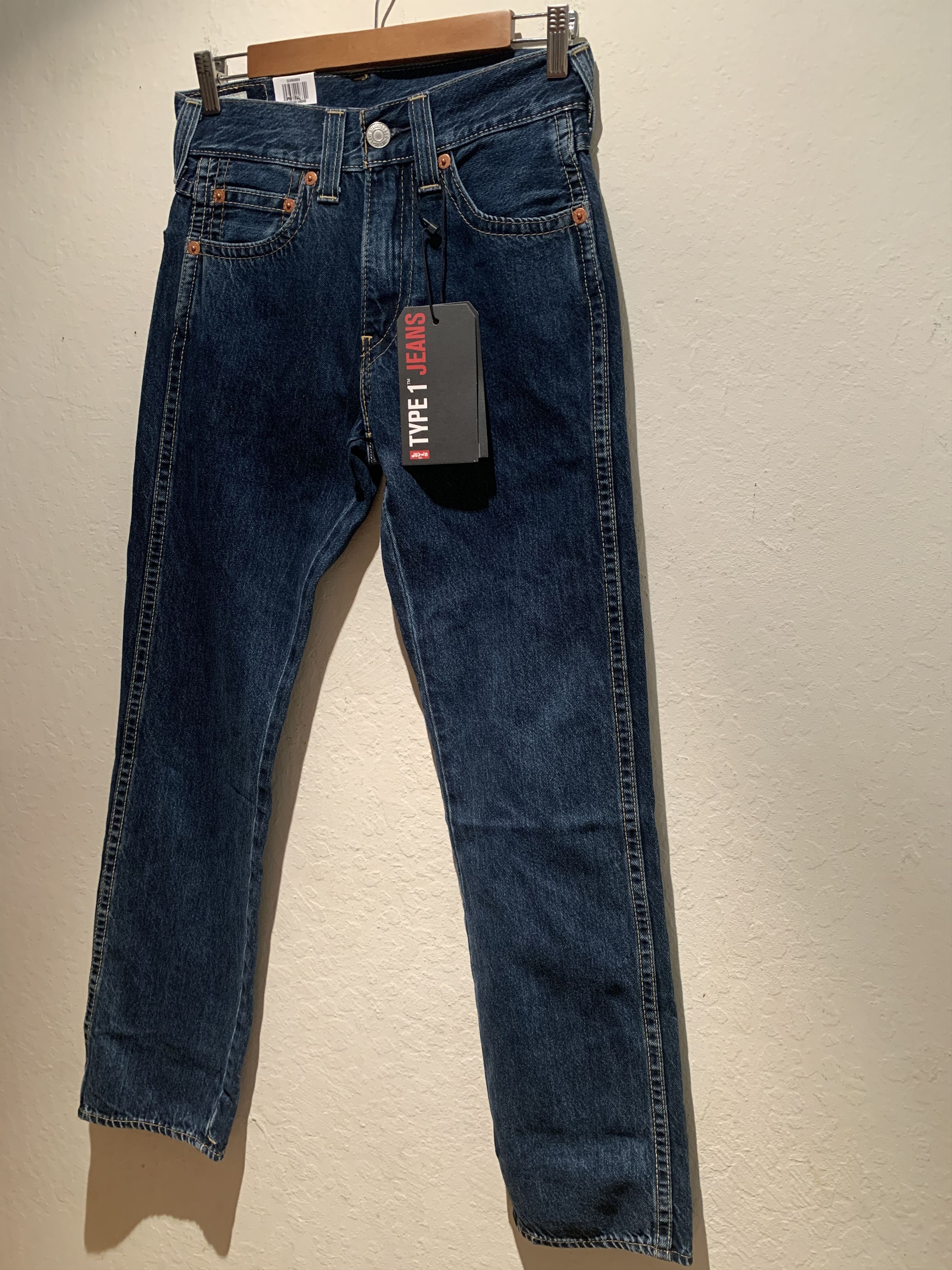 希少サイズ【Levi's】Premium 1st type VINTAGE LEVIS TYPE 1 FIRST JAPANESE DENIM JACKET BIG E 1990S SIZE