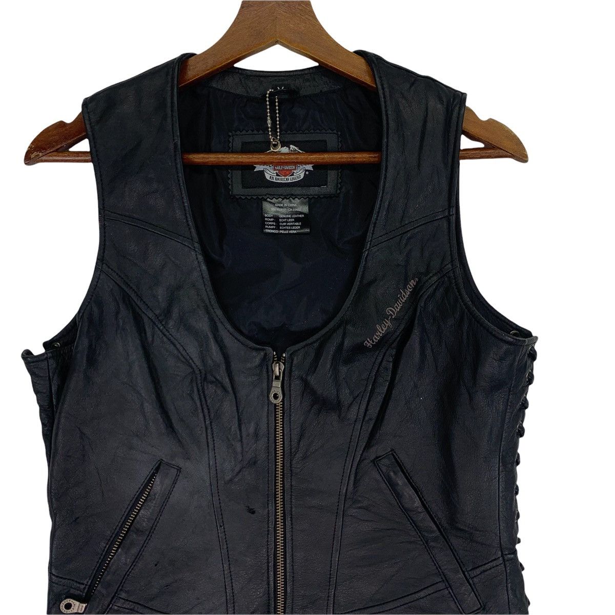 Harley Davidson Harley Davidson Racing Leather Jacket Size US S / EU 44-46 / 1 - 2 Thumbnail