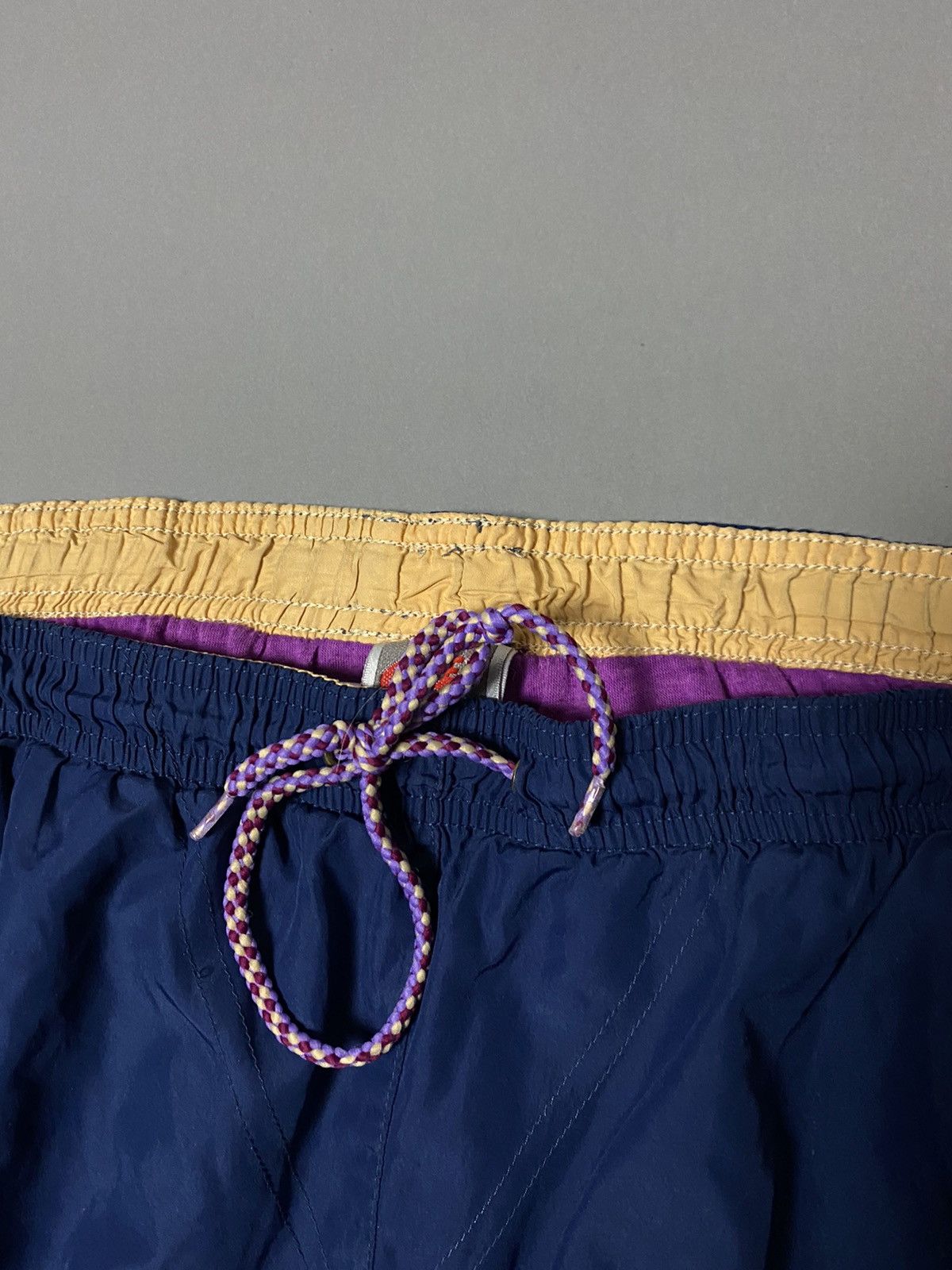 Nike 80s Nike vintage navy track pants small classic logo swoosh Size US 34 / EU 50 - 4 Thumbnail