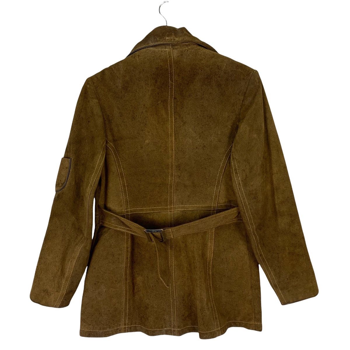 Leather Vintage Leather Trench Jacket Size US M / EU 48-50 / 2 - 6 Thumbnail