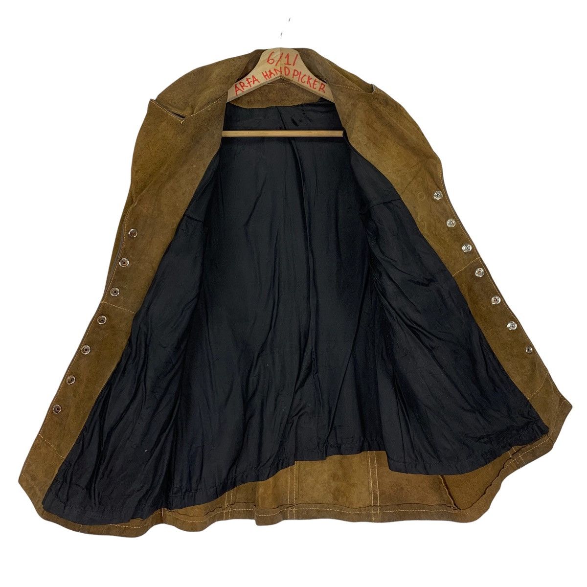 Leather Vintage Leather Trench Jacket Size US M / EU 48-50 / 2 - 4 Thumbnail