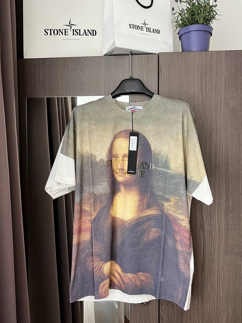 Stone Island × Supreme Supreme x Stone Island Mona Lisa t-shirt M 