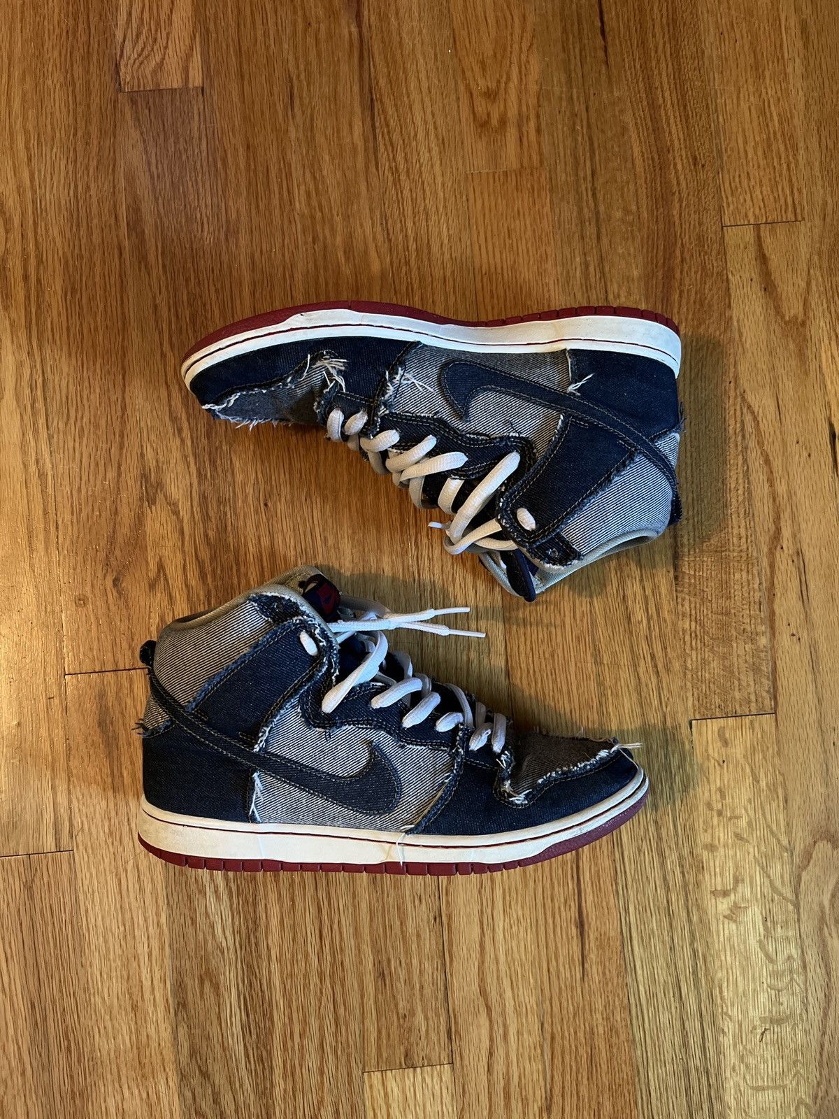 Nike SB Dunk High Reese Forbes Denim Rare Men size 11 Reese Forbes Denim SB High : r/DunksNotDead main image 2