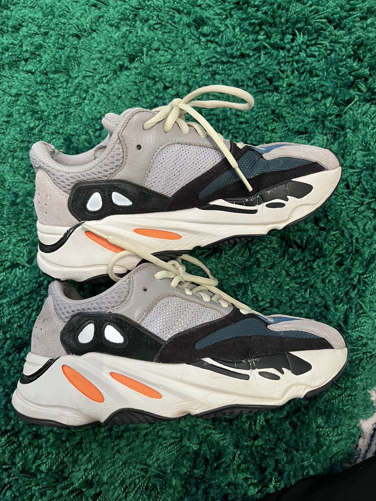 adidas gazelle silver green womens ADIDAS x YEEZY Wave Runner Boost 700 Size 6 Grey Multi-Color Mesh Snea –  Sui Generis Designer Consignment