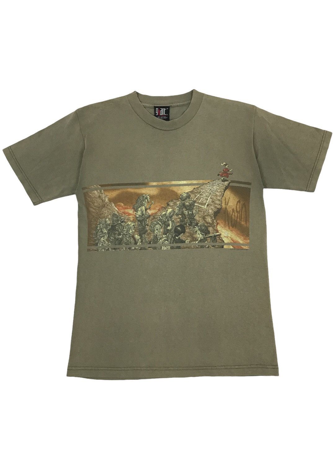 Band Tees × Vintage Vintage KORN Follow The Leader Album Promo Tour t-shirt Size US M / EU 48-50 / 2 - 1 Thumbnail