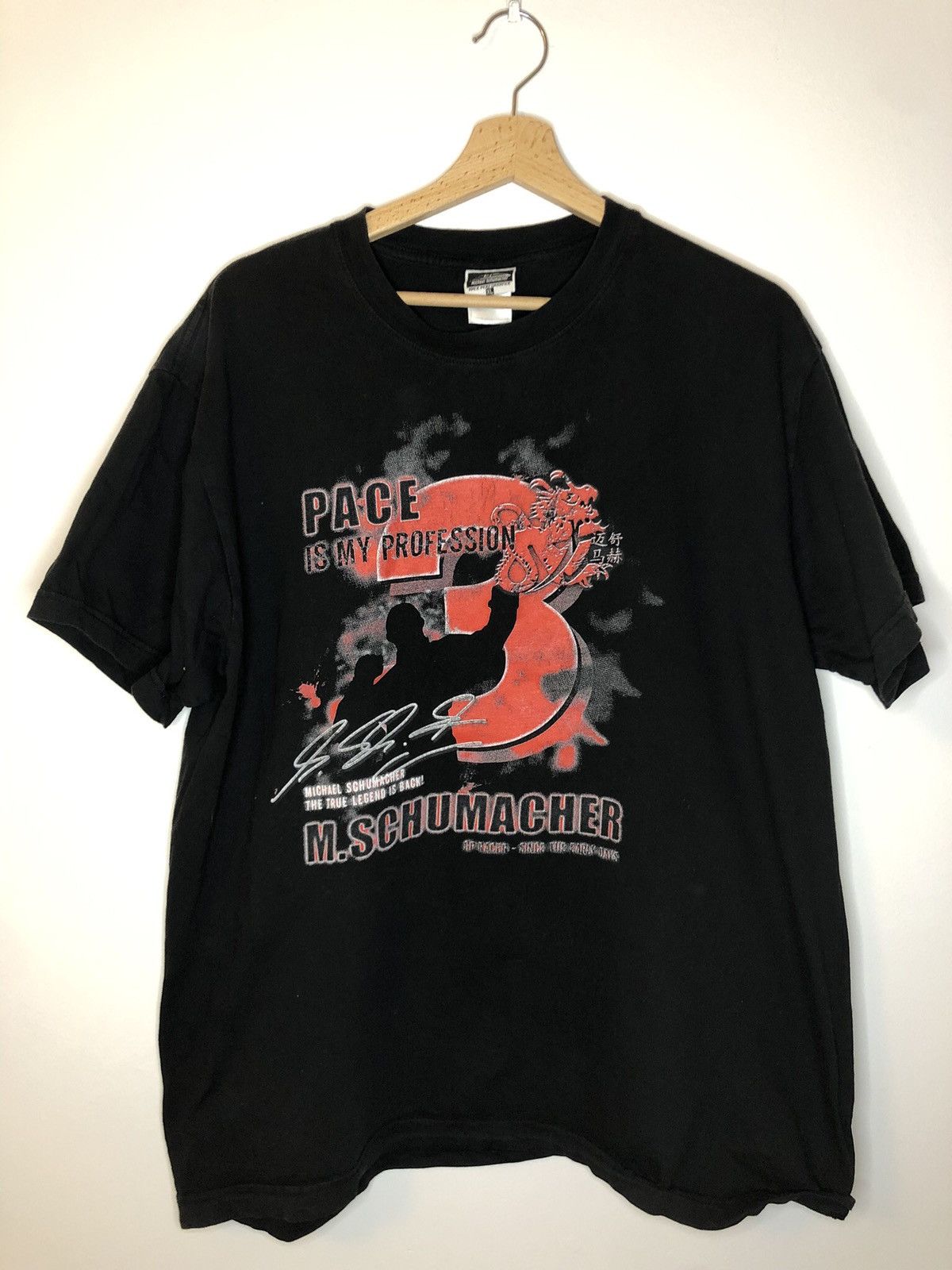 Ferrari Vintage Michael Schumacher Champion Formula One F1 Size US XL / EU 56 / 4 - 1 Thumbnail