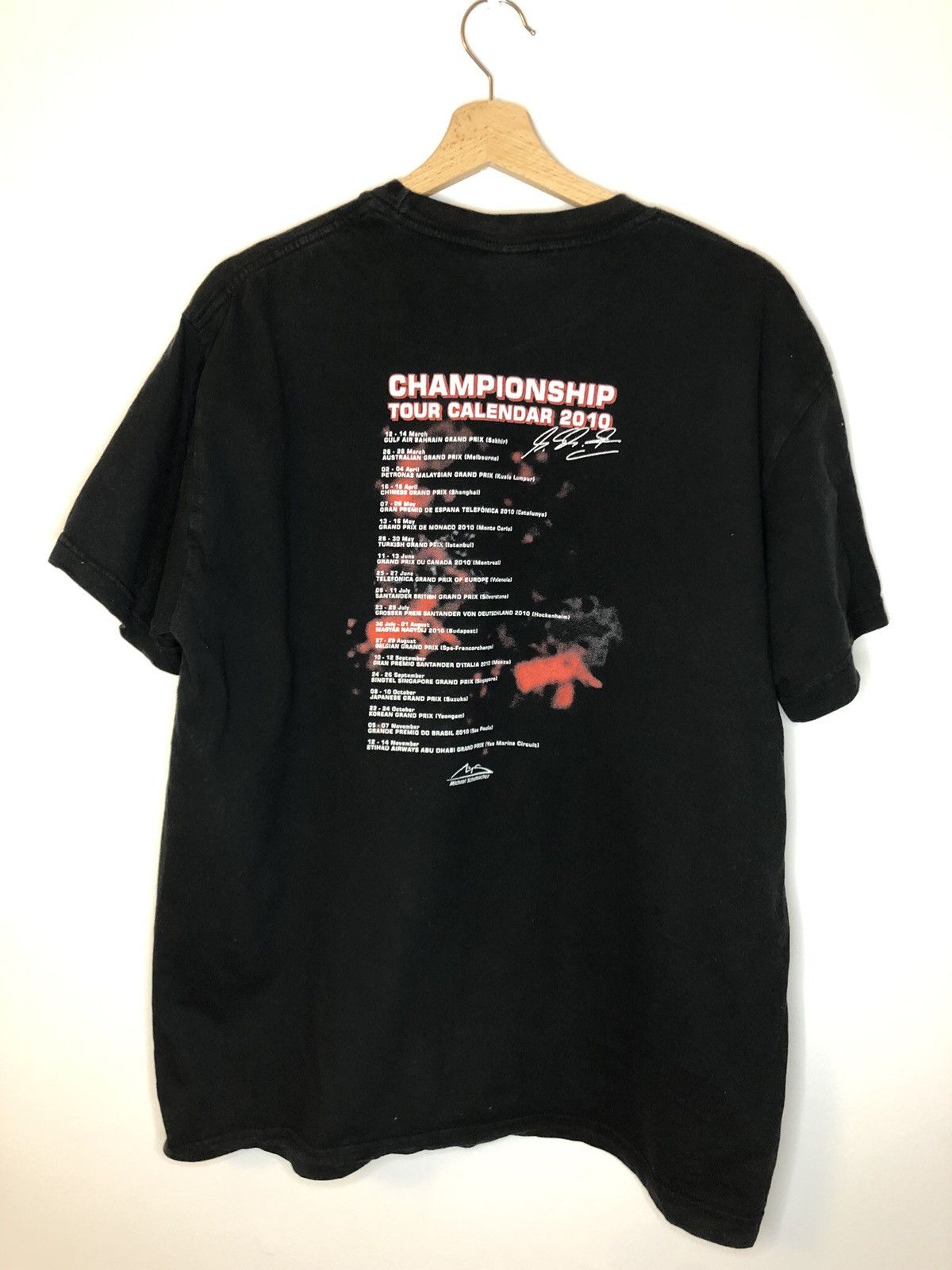 Ferrari Vintage Michael Schumacher Champion Formula One F1 Size US XL / EU 56 / 4 - 3 Thumbnail
