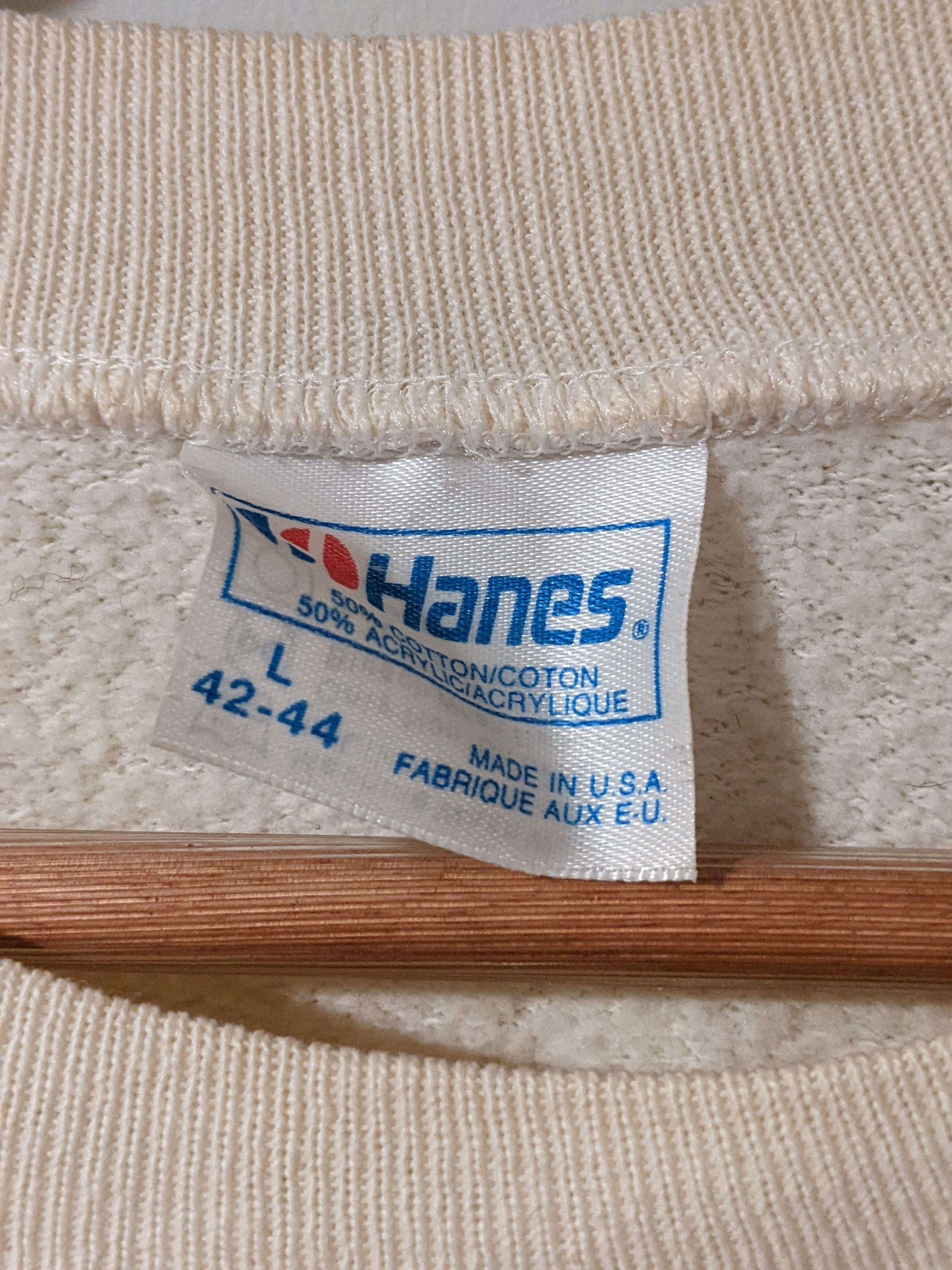 Hanes Vintage 90s Hard Rock Cafe Logo New York Hanes Crewneck Size US L / EU 52-54 / 3 - 3 Thumbnail