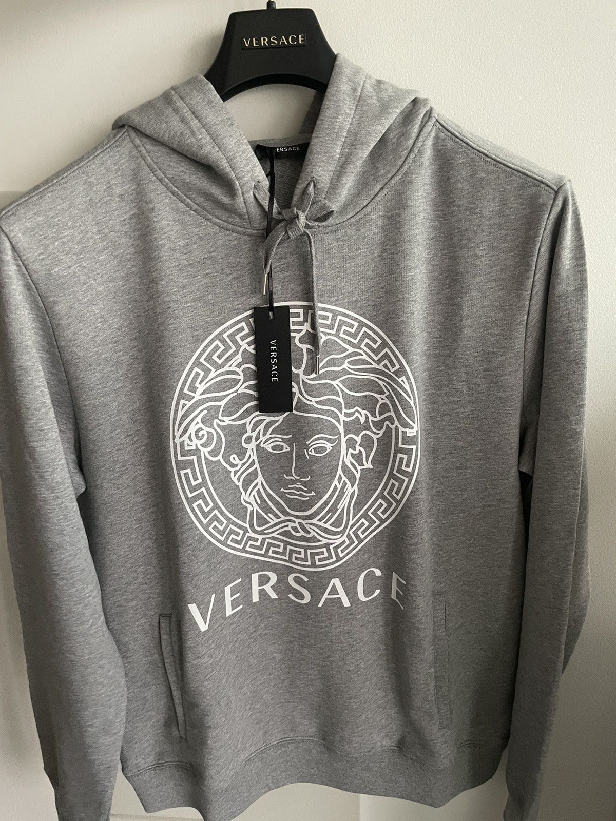 Versace $1K+ Brand NEW Runway Classic Medusa Versace Logo Hoodie Size US XL / EU 56 / 4 - 19 Thumbnail