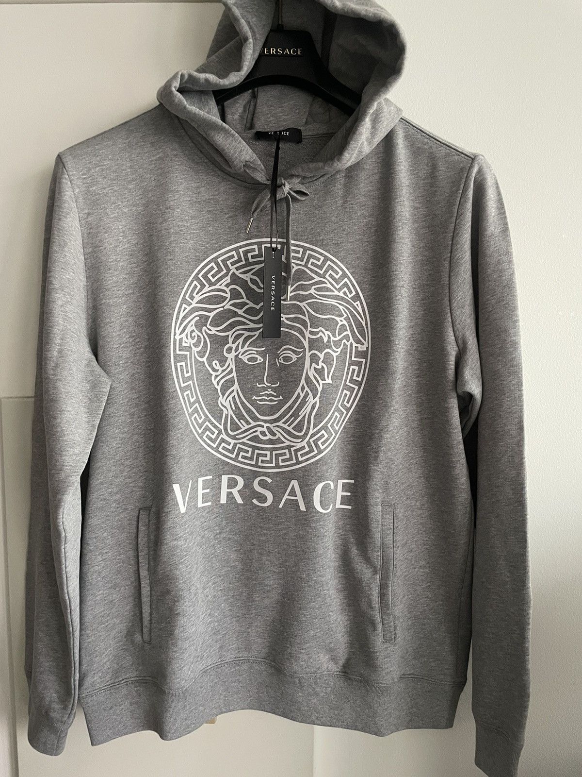 Versace $1K+ Brand NEW Runway Classic Medusa Versace Logo Hoodie Size US XL / EU 56 / 4 - 13 Thumbnail