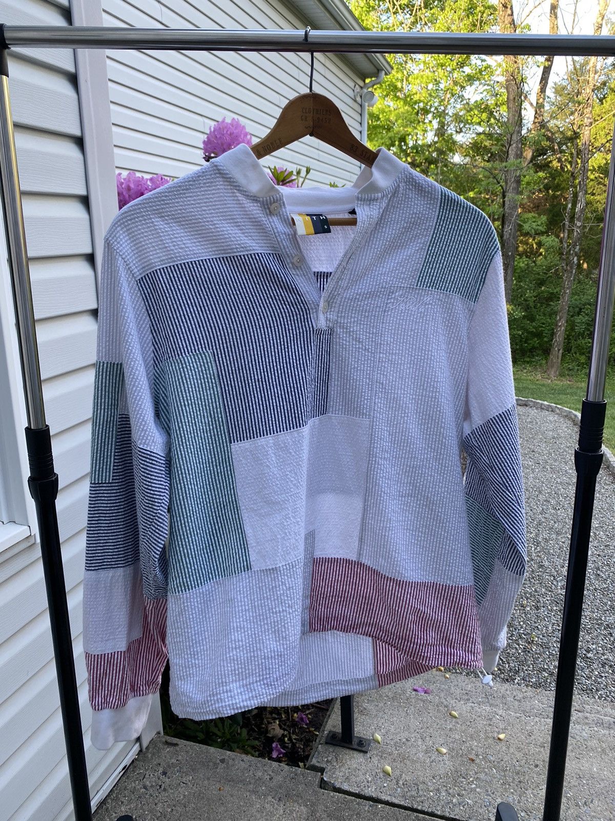 Kith Kith Patchwork Pearson Henley Pullover. Size S | Grailed