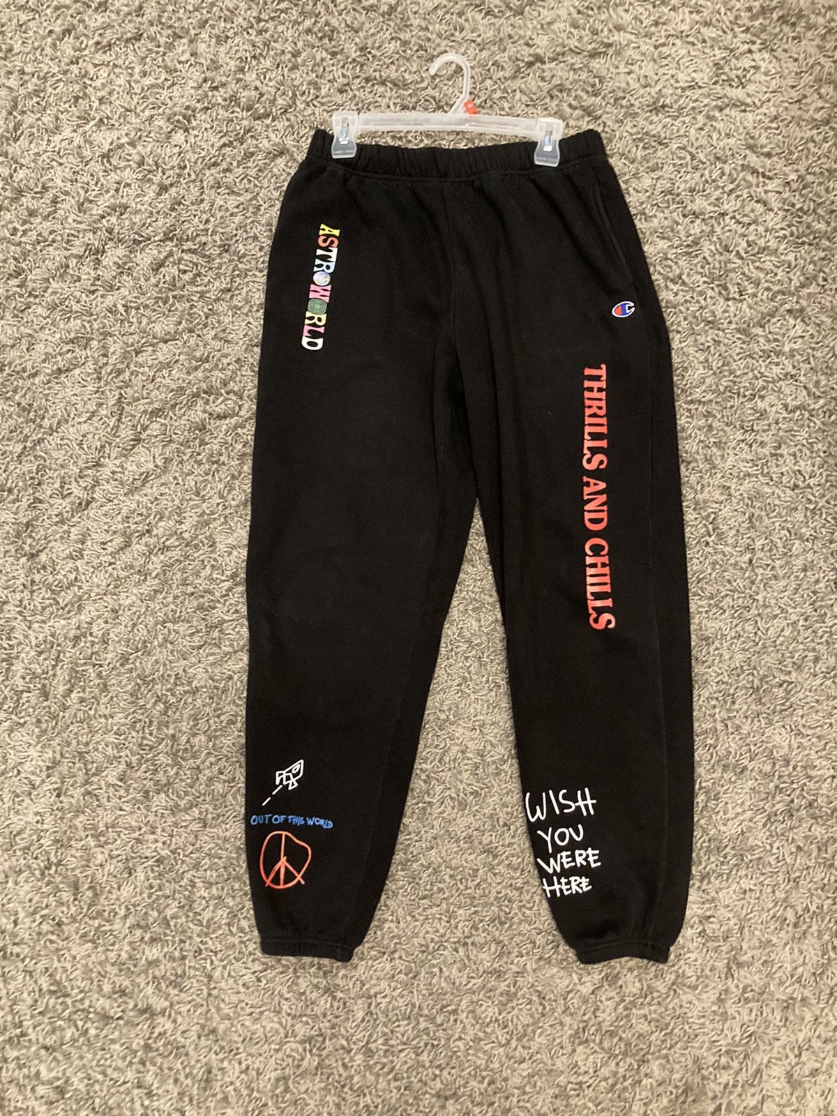 Astroworld store champion pants