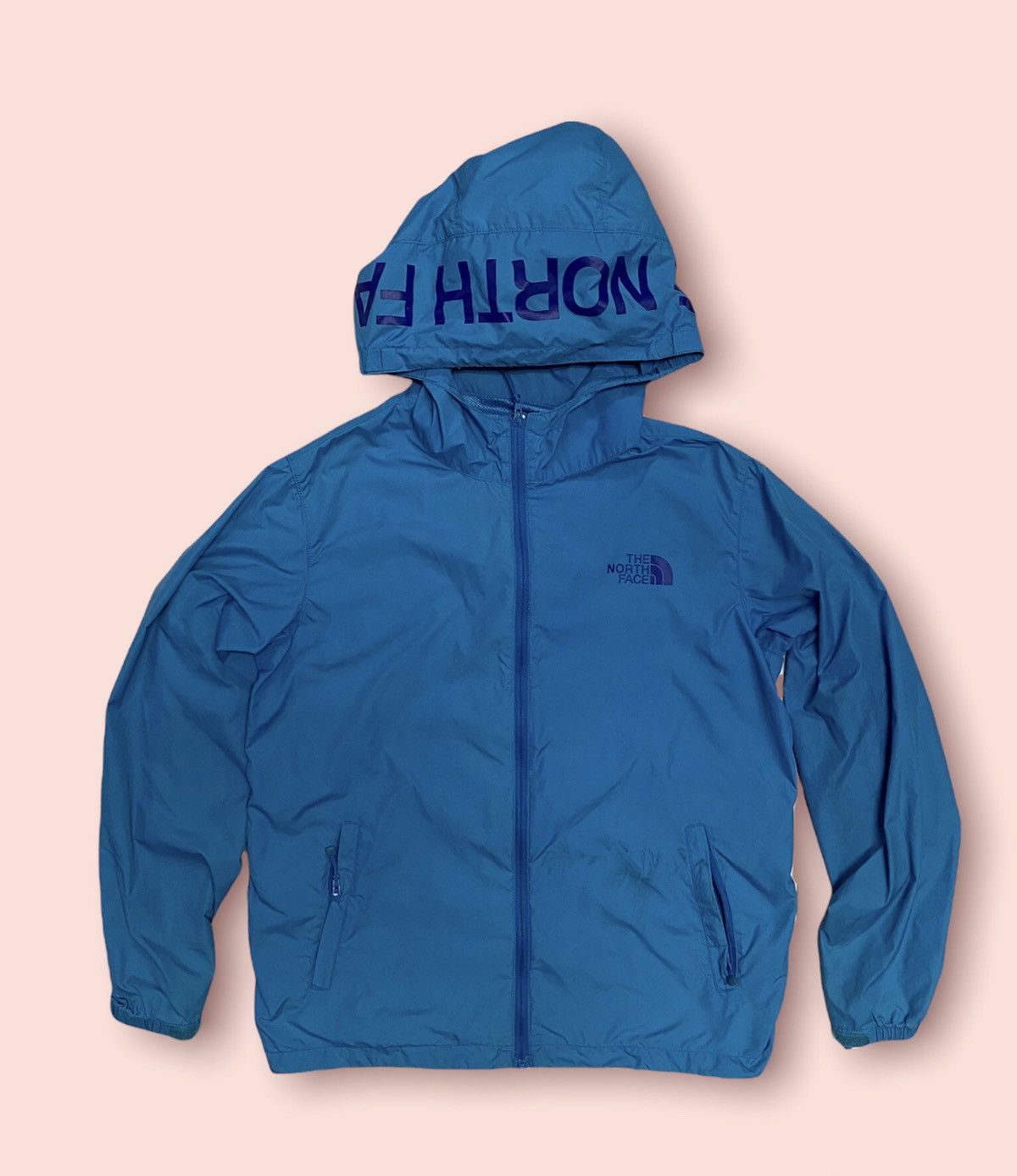 The North Face The North Face Light Windbreaker Blue Coral Size US S / EU 44-46 / 1 - 1 Thumbnail