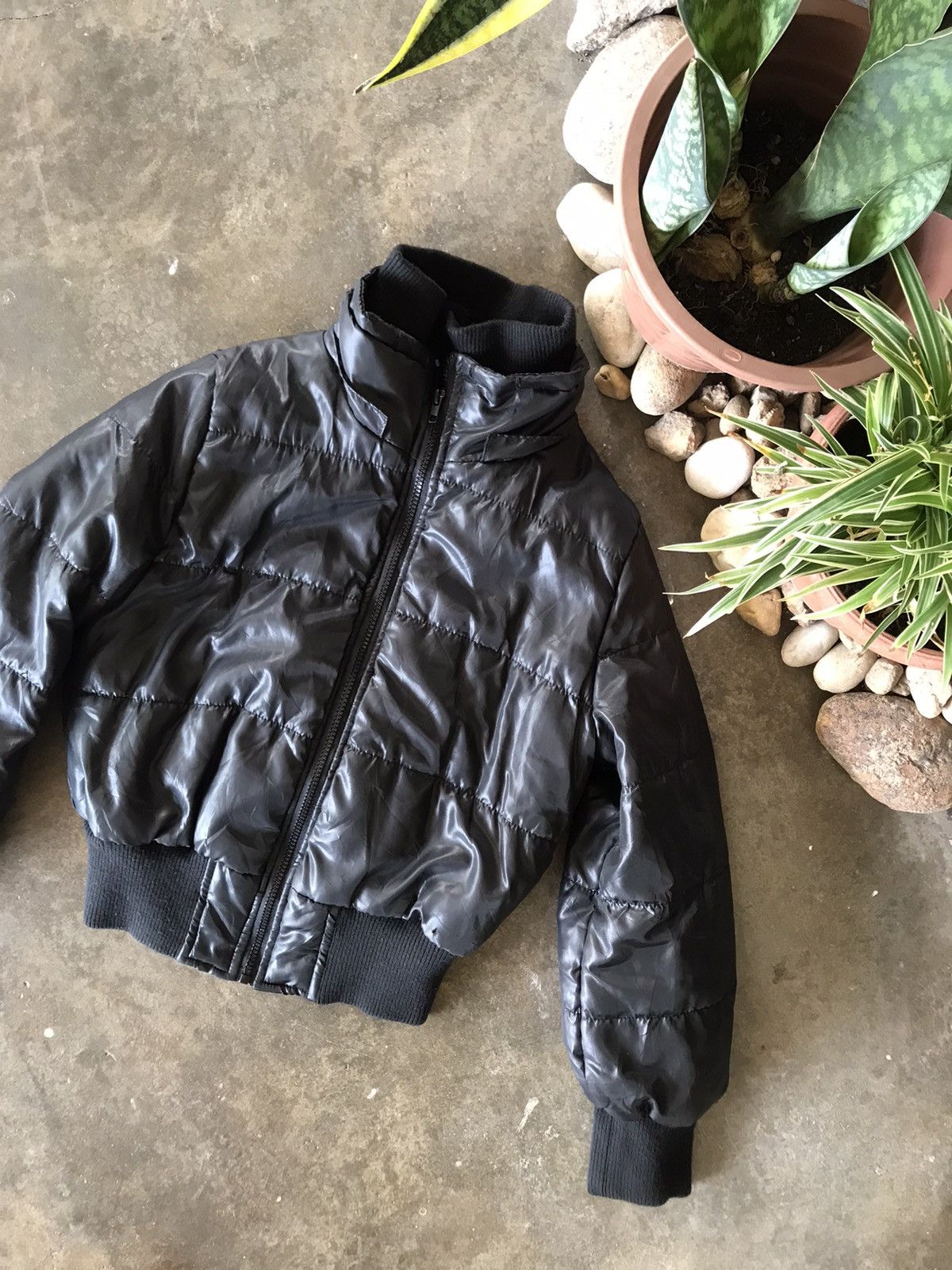 Japanese Brand RARE 🔥ULTIMATE BLACK DOUBLE BREAST BOMBER JACKET BUB STAG Size US S / EU 44-46 / 1 - 5 Thumbnail