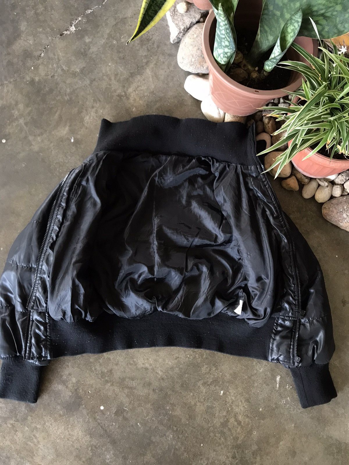 Japanese Brand RARE 🔥ULTIMATE BLACK DOUBLE BREAST BOMBER JACKET BUB STAG Size US S / EU 44-46 / 1 - 10 Thumbnail