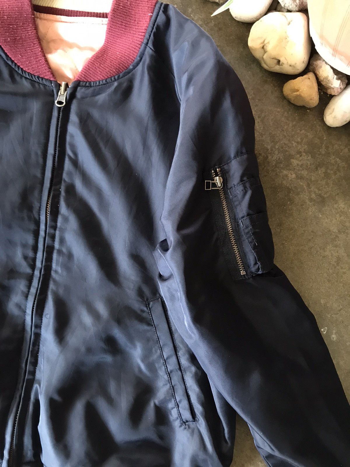 Japanese Brand 🔥Vintage Japanese Brand Reversible Bomber Jacket Size US M / EU 48-50 / 2 - 15 Thumbnail