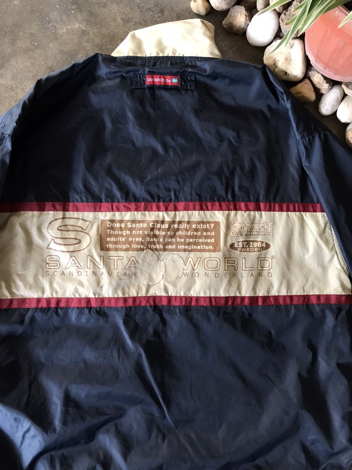 Captain Santors × Cartoon Network × Vintage Vintage Santa World 1984 Sweden Windbreaker Size US XL / EU 56 / 4 - 5 Thumbnail