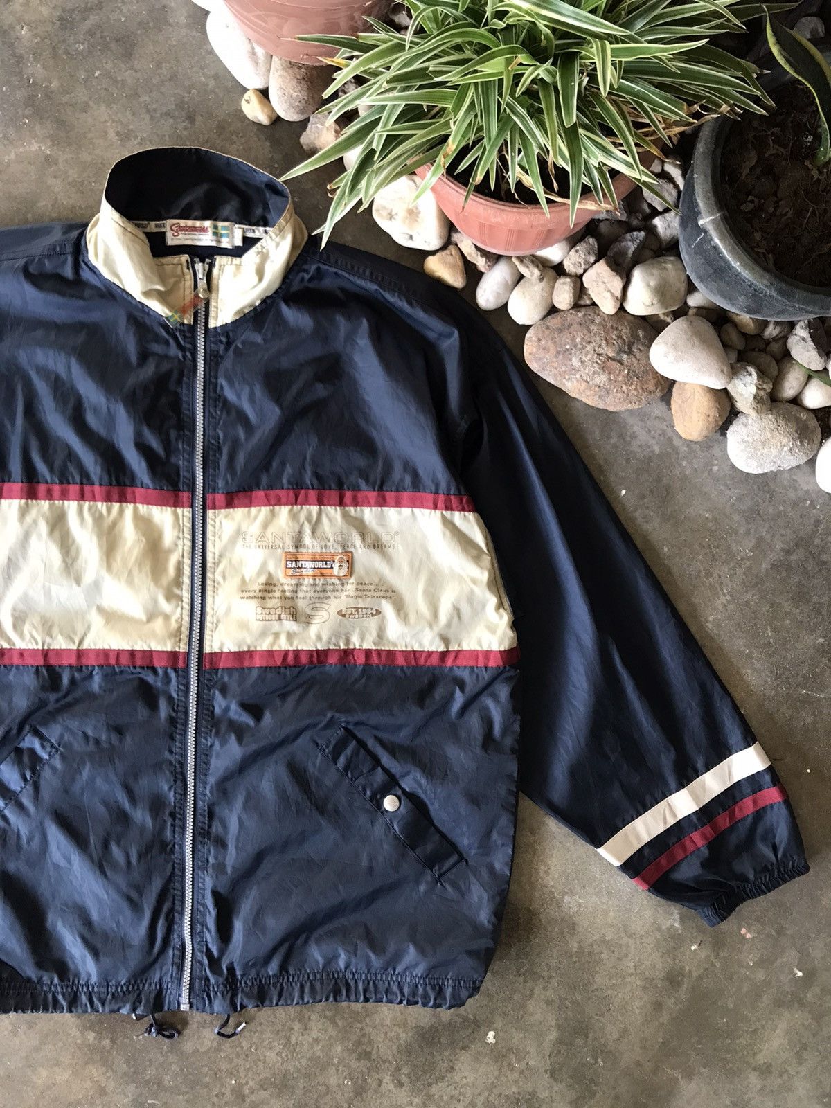 Captain Santors × Cartoon Network × Vintage Vintage Santa World 1984 Sweden Windbreaker Size US XL / EU 56 / 4 - 7 Thumbnail