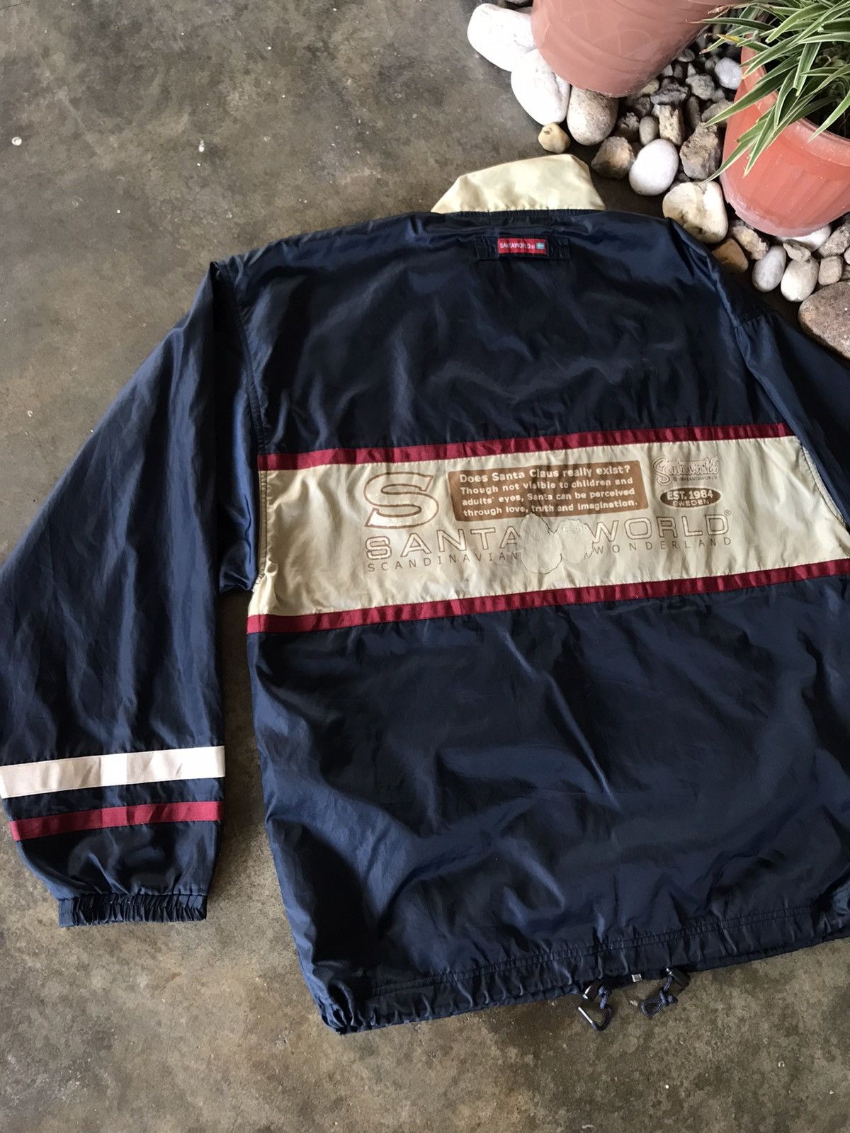 Captain Santors × Cartoon Network × Vintage Vintage Santa World 1984 Sweden Windbreaker Size US XL / EU 56 / 4 - 2 Thumbnail