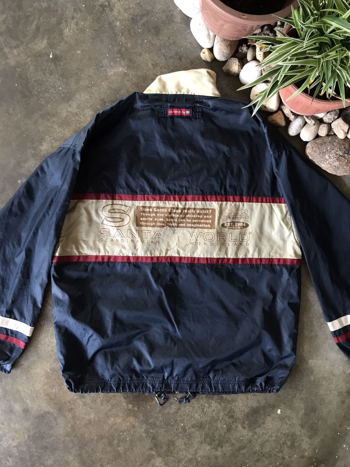 Captain Santors × Cartoon Network × Vintage Vintage Santa World 1984 Sweden Windbreaker Size US XL / EU 56 / 4 - 3 Thumbnail