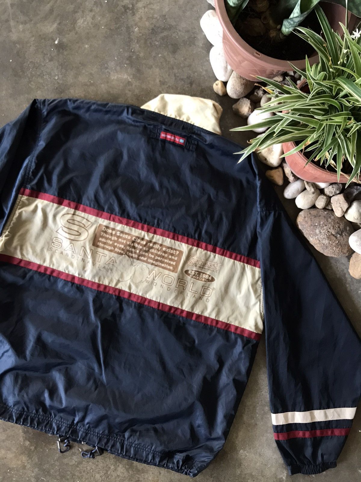 Captain Santors × Cartoon Network × Vintage Vintage Santa World 1984 Sweden Windbreaker Size US XL / EU 56 / 4 - 1 Thumbnail