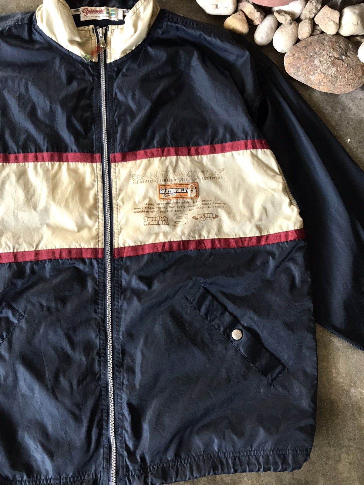 Captain Santors × Cartoon Network × Vintage Vintage Santa World 1984 Sweden Windbreaker Size US XL / EU 56 / 4 - 10 Thumbnail