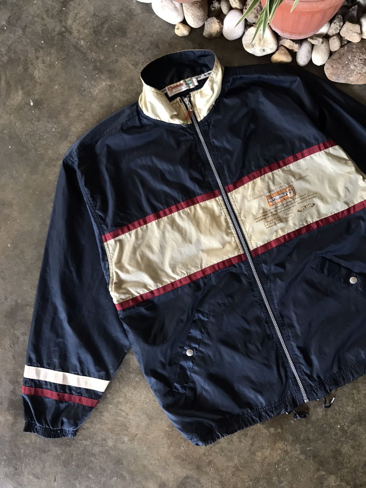 Captain Santors × Cartoon Network × Vintage Vintage Santa World 1984 Sweden Windbreaker Size US XL / EU 56 / 4 - 8 Thumbnail