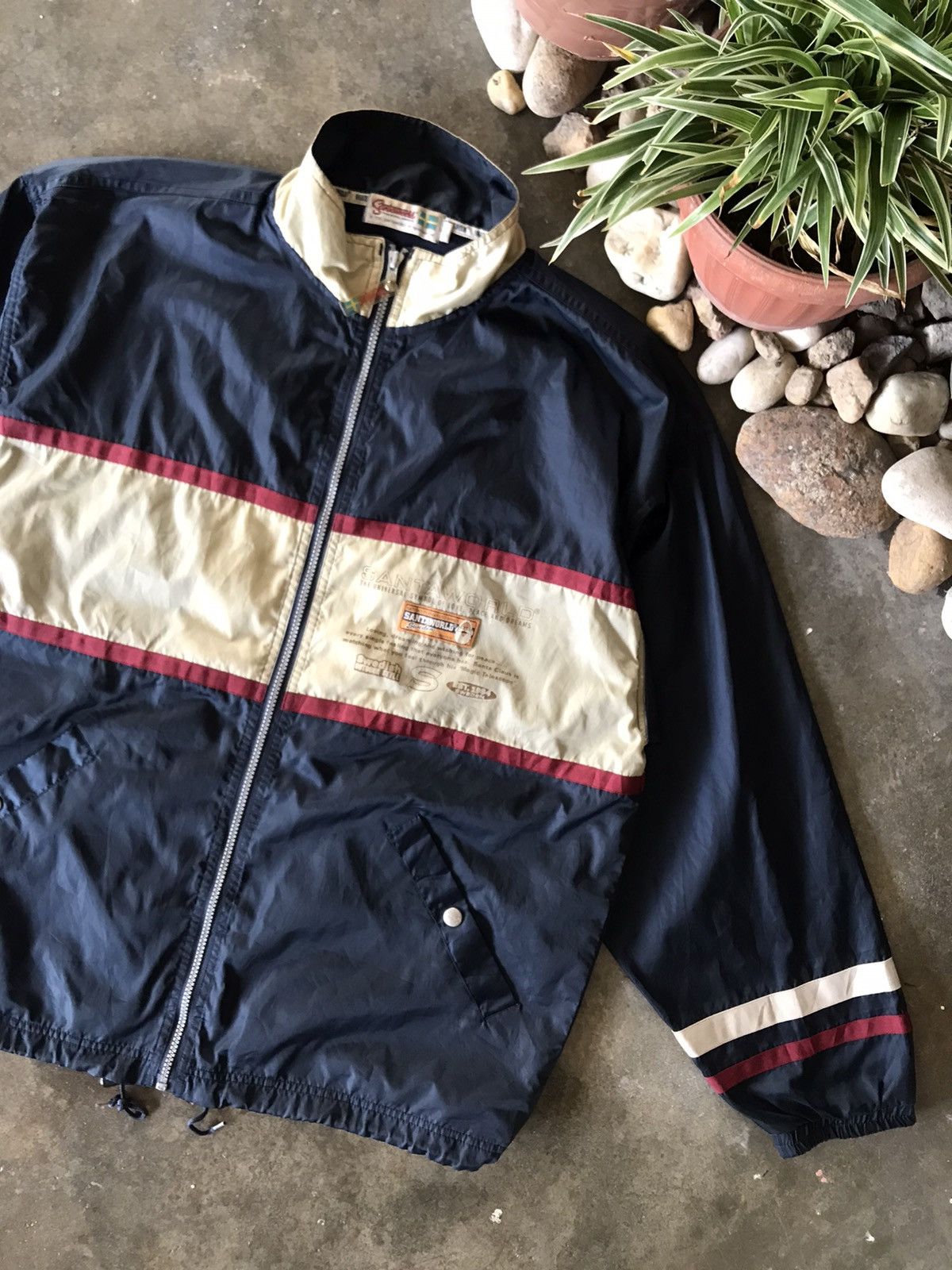 Captain Santors × Cartoon Network × Vintage Vintage Santa World 1984 Sweden Windbreaker Size US XL / EU 56 / 4 - 6 Thumbnail