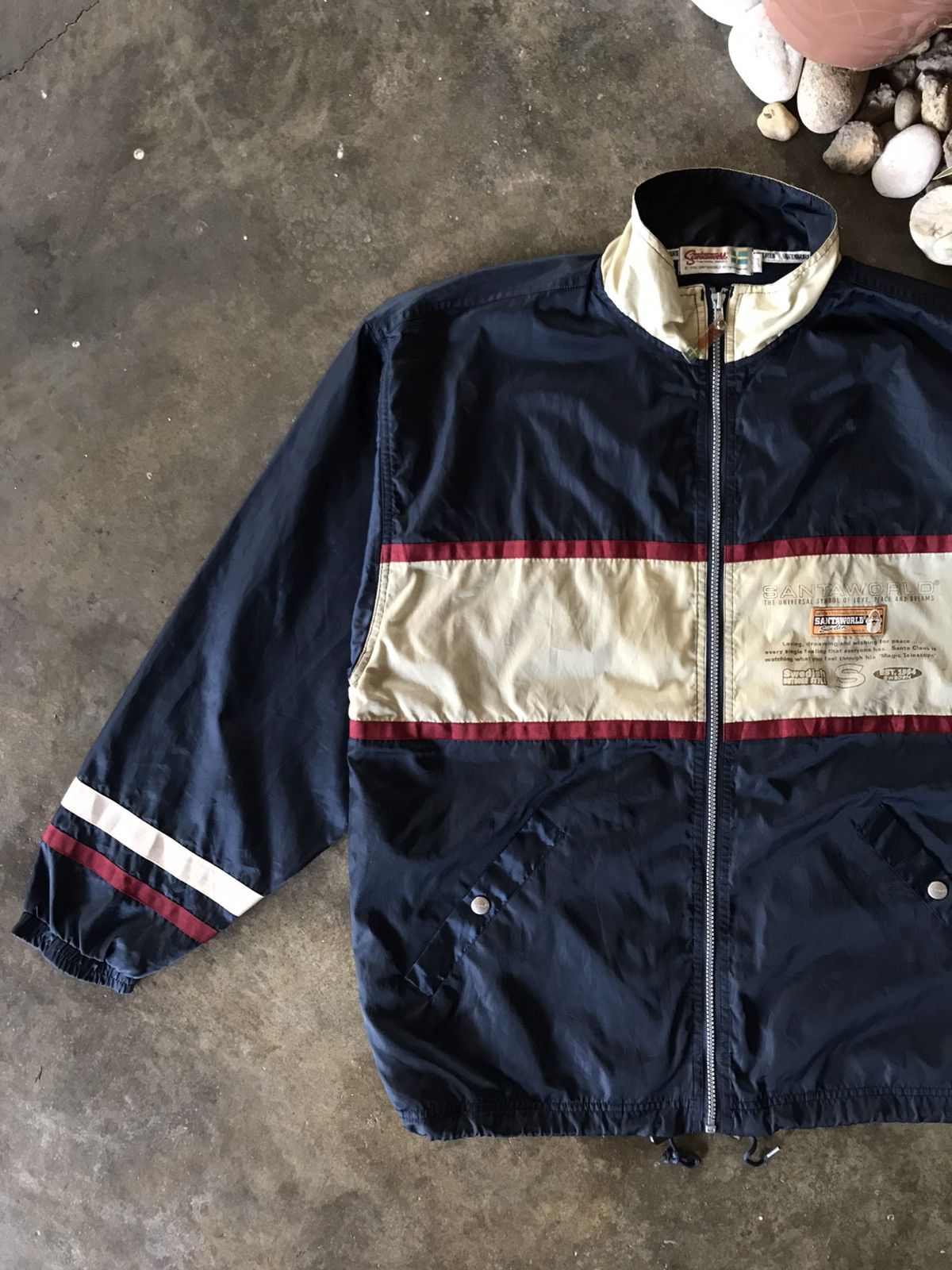 Captain Santors × Cartoon Network × Vintage Vintage Santa World 1984 Sweden Windbreaker Size US XL / EU 56 / 4 - 9 Thumbnail