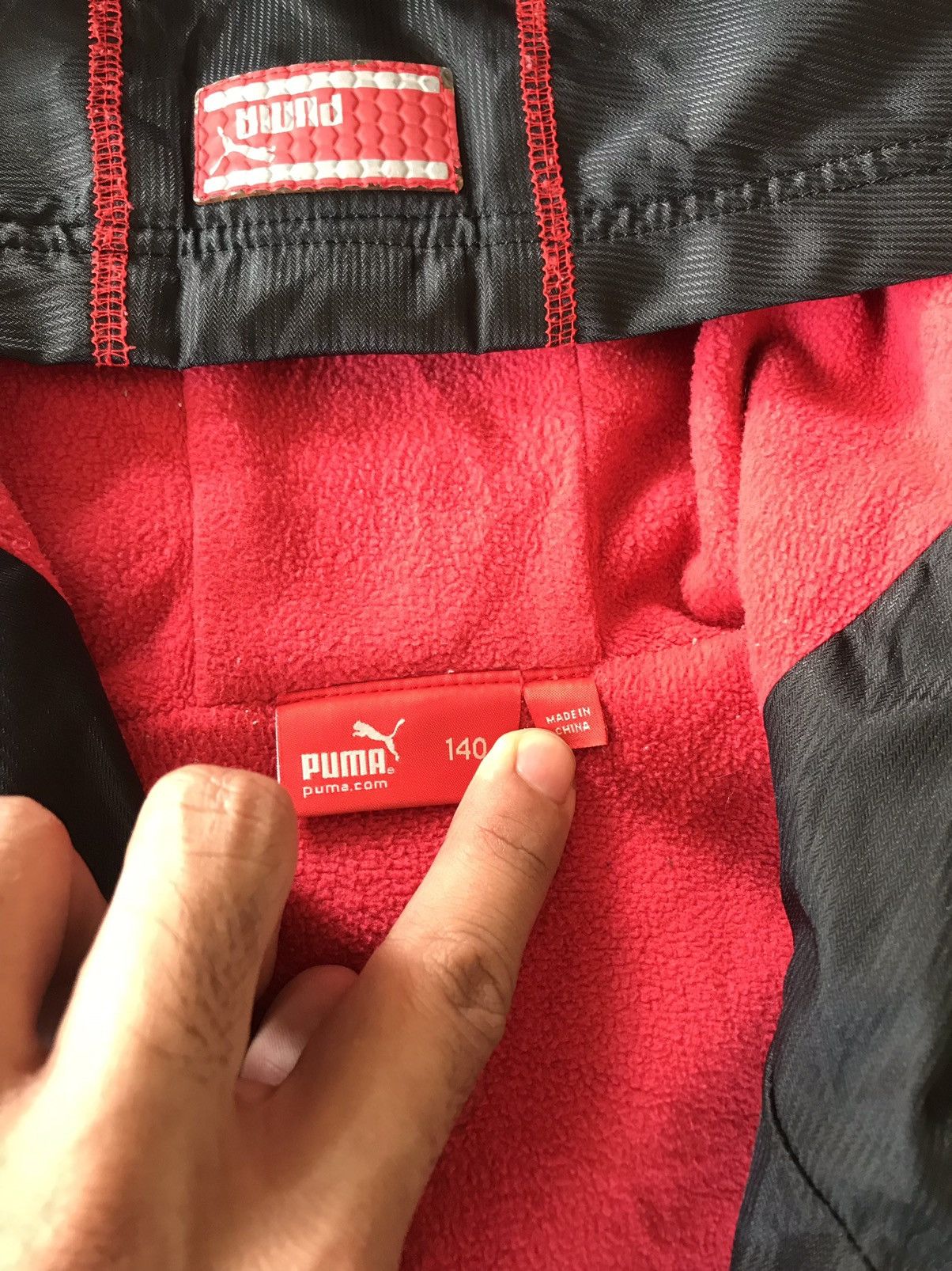 Puma × Vintage Vintage Puma Windbreaker Side Tape Jacket Size US S / EU 44-46 / 1 - 11 Thumbnail