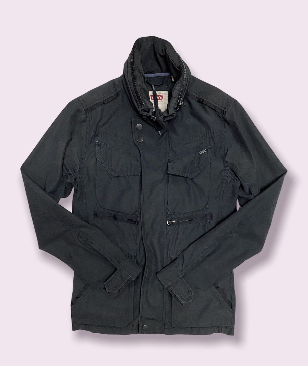 Levi's × Levi's Vintage Clothing × Vintage VINTAGE ‼️ Levi’s Parka Outerwear Dark Grey Size US S / EU 44-46 / 1 - 4 Thumbnail