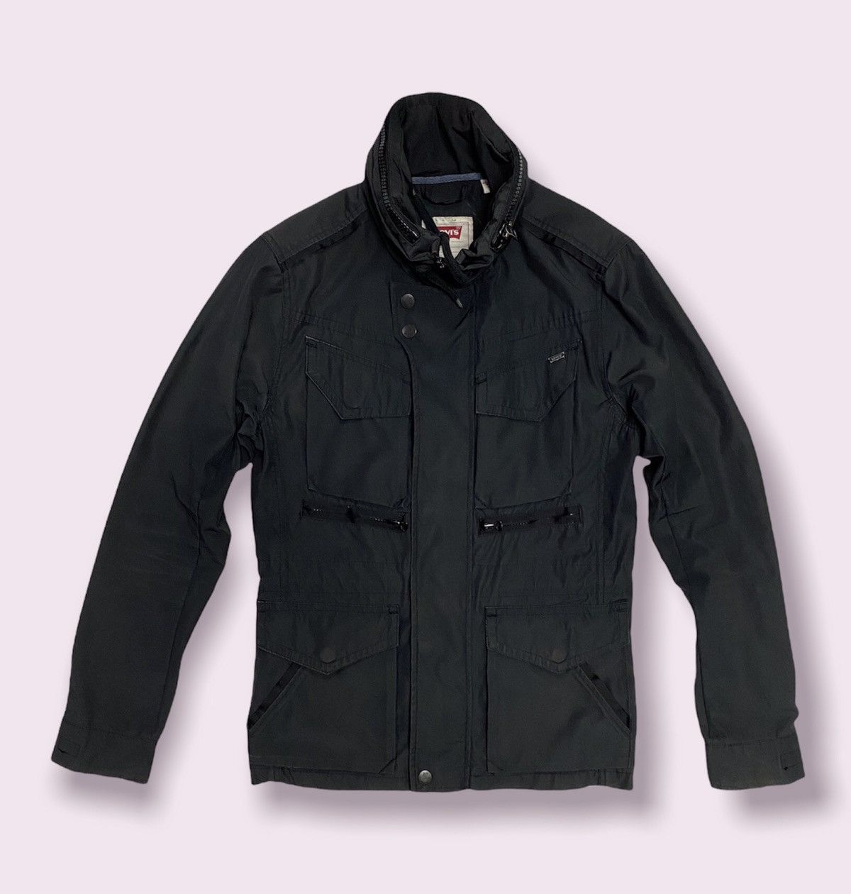 Levi's × Levi's Vintage Clothing × Vintage VINTAGE ‼️ Levi’s Parka Outerwear Dark Grey Size US S / EU 44-46 / 1 - 1 Thumbnail