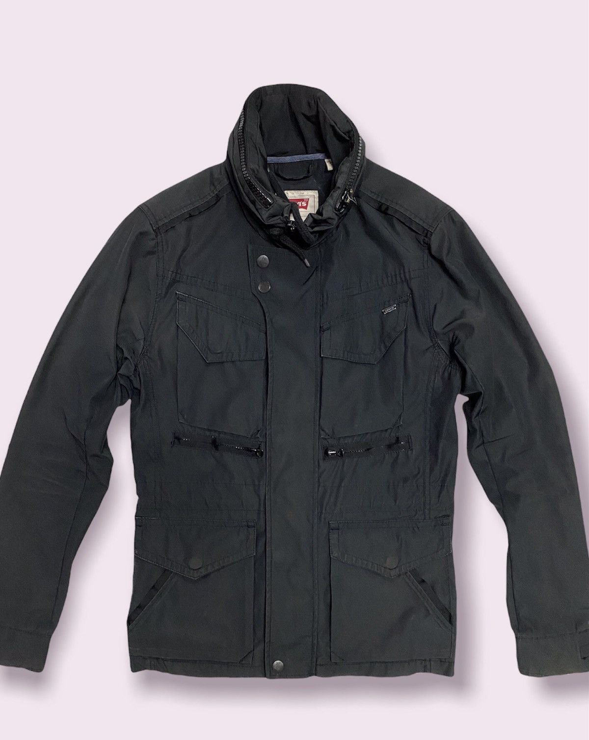 Levi's × Levi's Vintage Clothing × Vintage VINTAGE ‼️ Levi’s Parka Outerwear Dark Grey Size US S / EU 44-46 / 1 - 3 Thumbnail