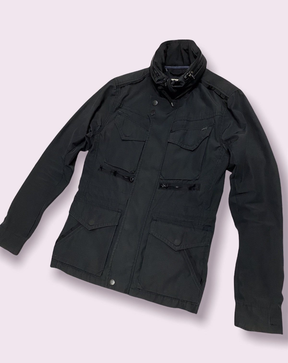 Levi's × Levi's Vintage Clothing × Vintage VINTAGE ‼️ Levi’s Parka Outerwear Dark Grey Size US S / EU 44-46 / 1 - 2 Thumbnail