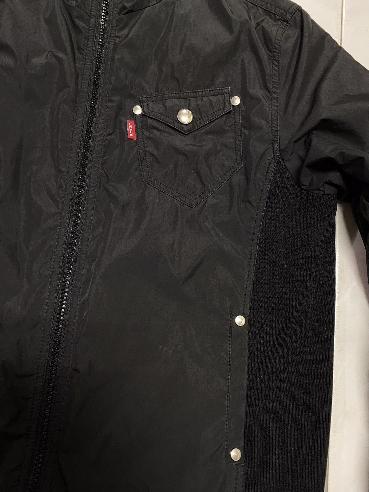 Designer × Levi's × Vintage VINTAGE 🔥Levi’s Jacket Dark Grey Size US S / EU 44-46 / 1 - 4 Thumbnail