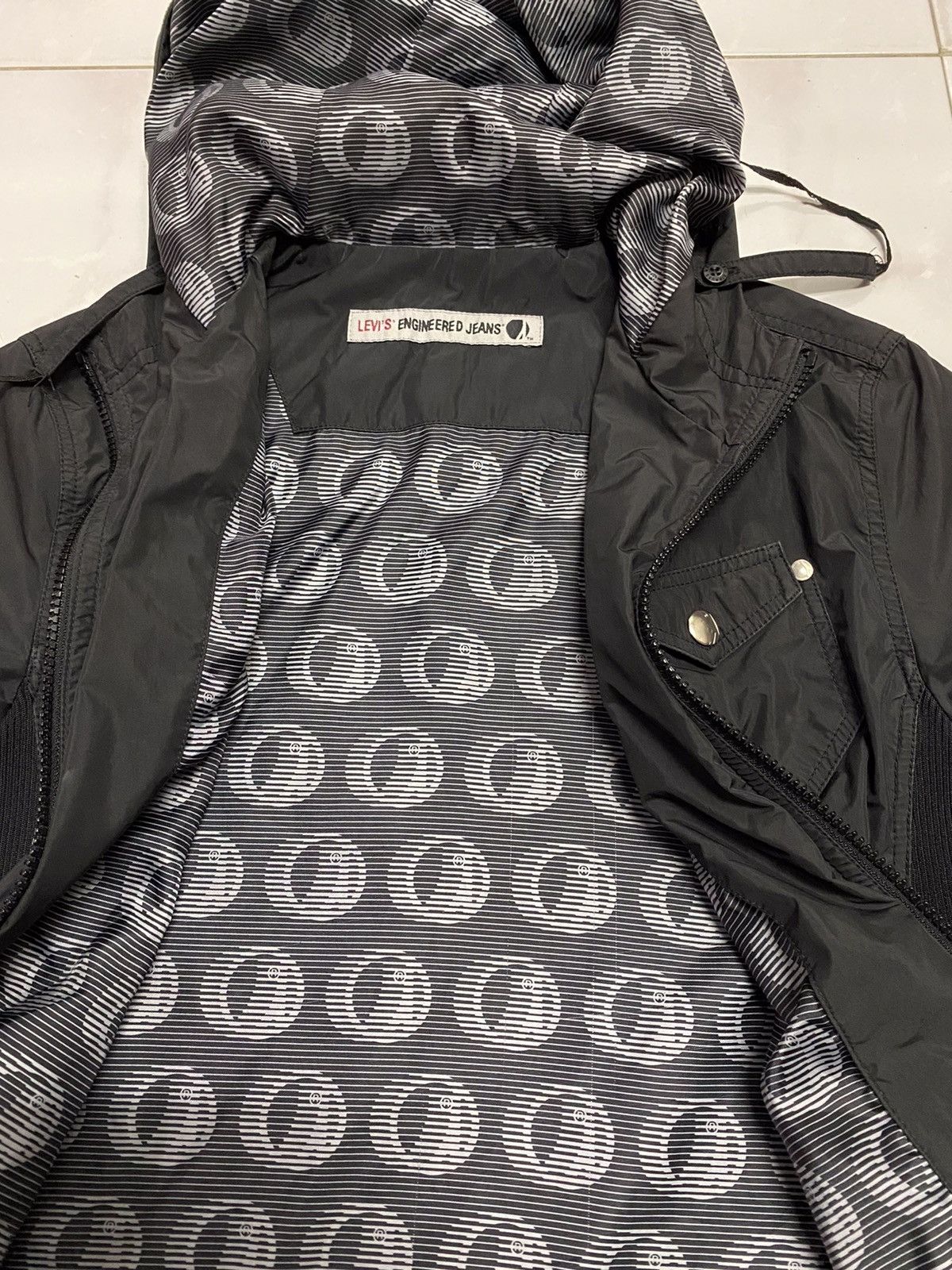 Designer × Levi's × Vintage VINTAGE 🔥Levi’s Jacket Dark Grey Size US S / EU 44-46 / 1 - 5 Thumbnail