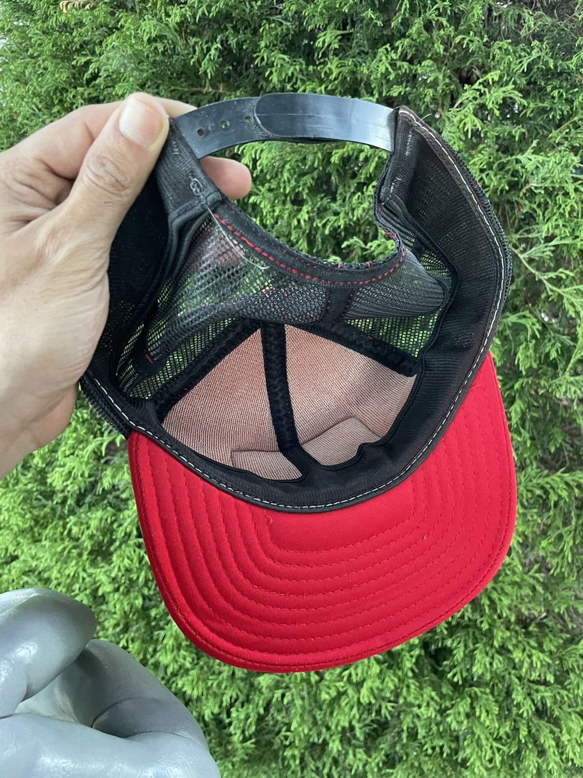 Vintage 70s Farmer Tractor Trucker Hat Mesh Cap SnapBack Vintage Size ONE SIZE - 4 Thumbnail