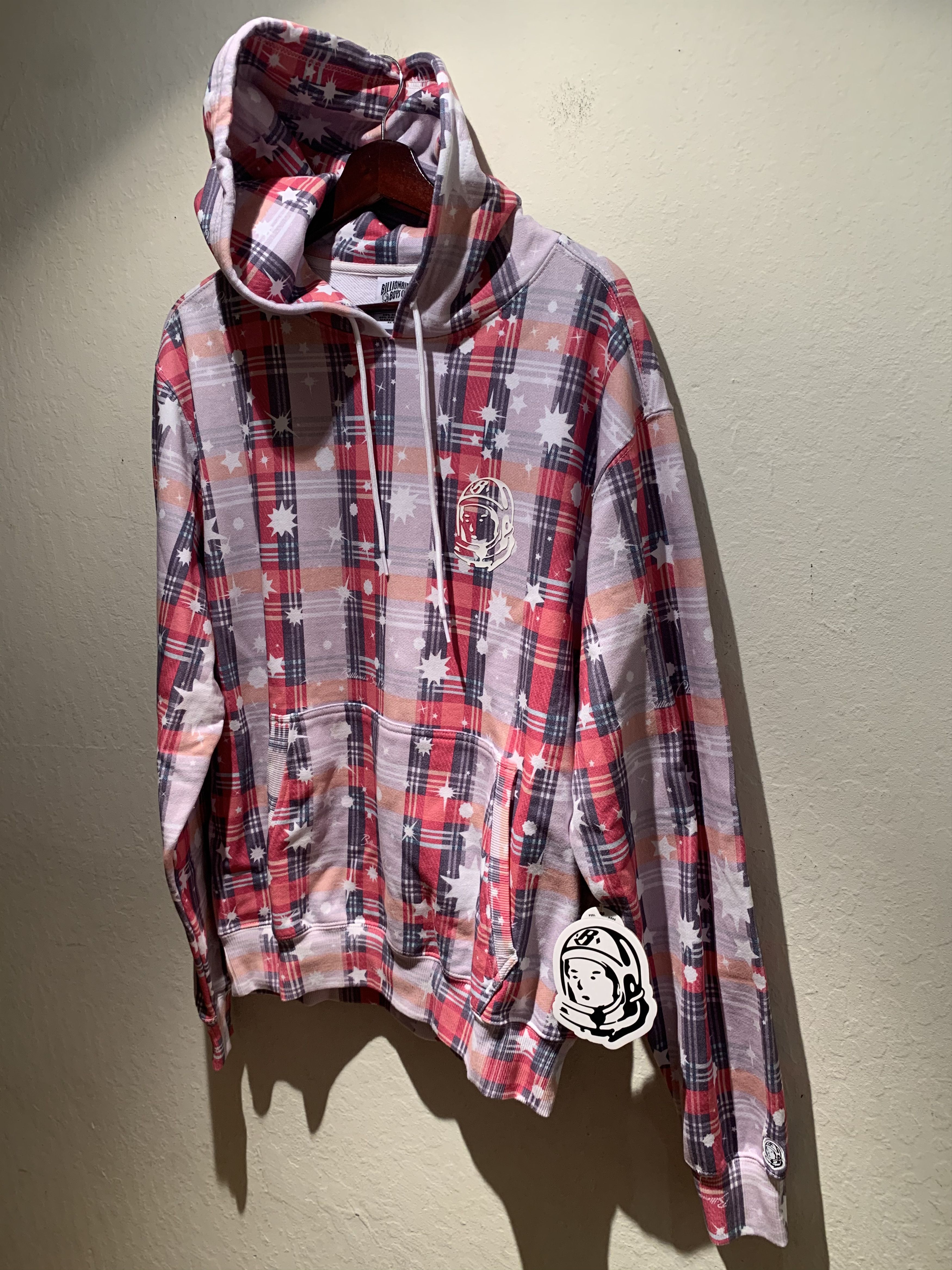 Billionaire Boys Club × Icecream × Pharrell *RARE* New Billionaire Boys Club BBC Space Plaid Hoodie - L Size US L / EU 52-54 / 3 - 1 Thumbnail