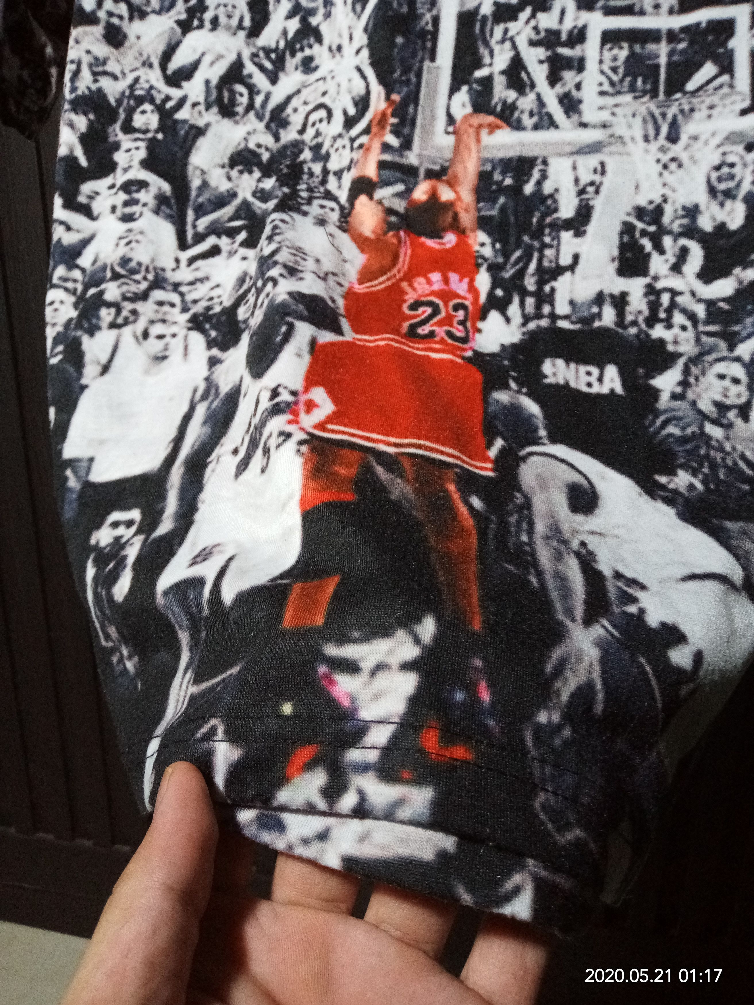 NBA All overprint Michael Jordan NBA nike fashion classic shoot Size US M / EU 48-50 / 2 - 5 Thumbnail
