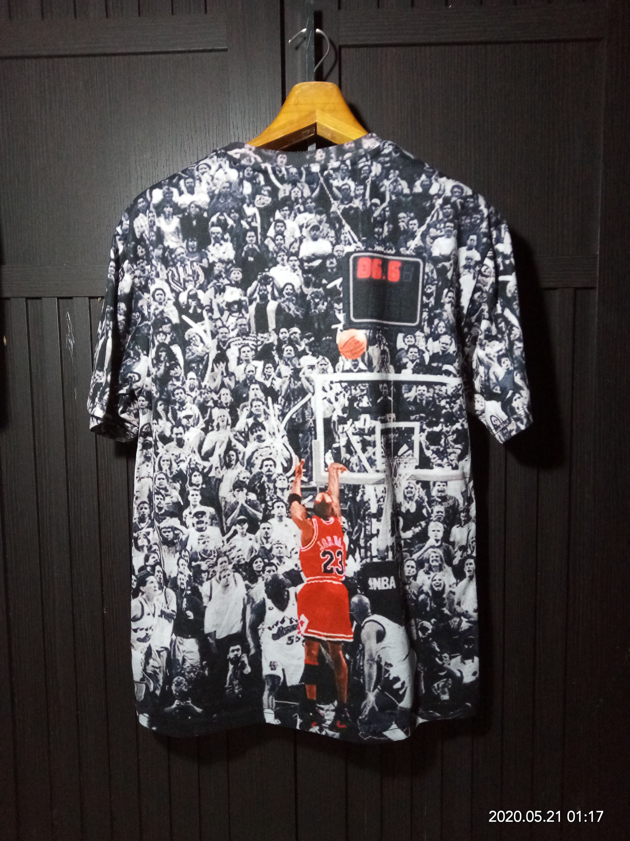 NBA All overprint Michael Jordan NBA nike fashion classic shoot Size US M / EU 48-50 / 2 - 2 Thumbnail