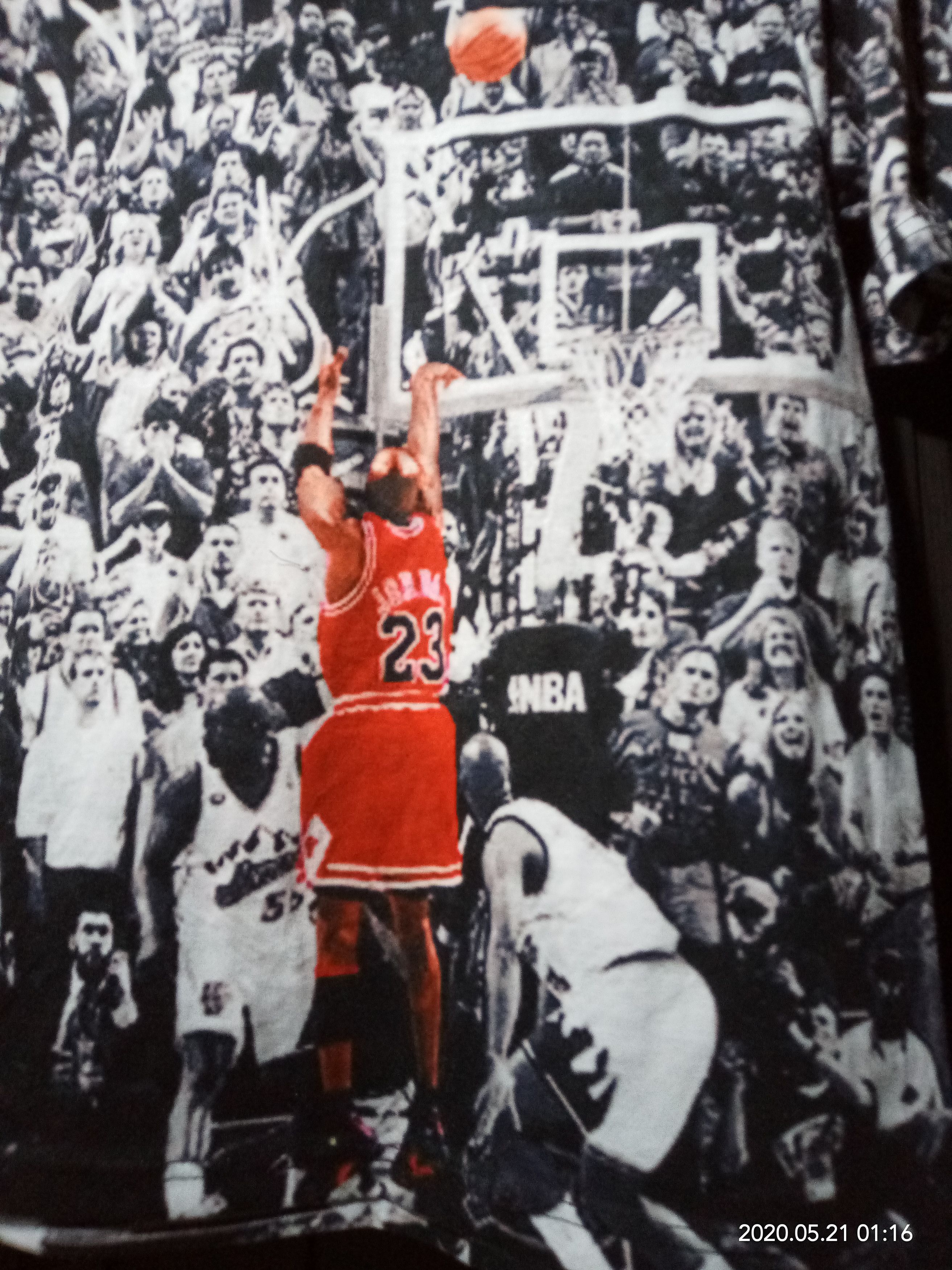 NBA All overprint Michael Jordan NBA nike fashion classic shoot Size US M / EU 48-50 / 2 - 6 Thumbnail