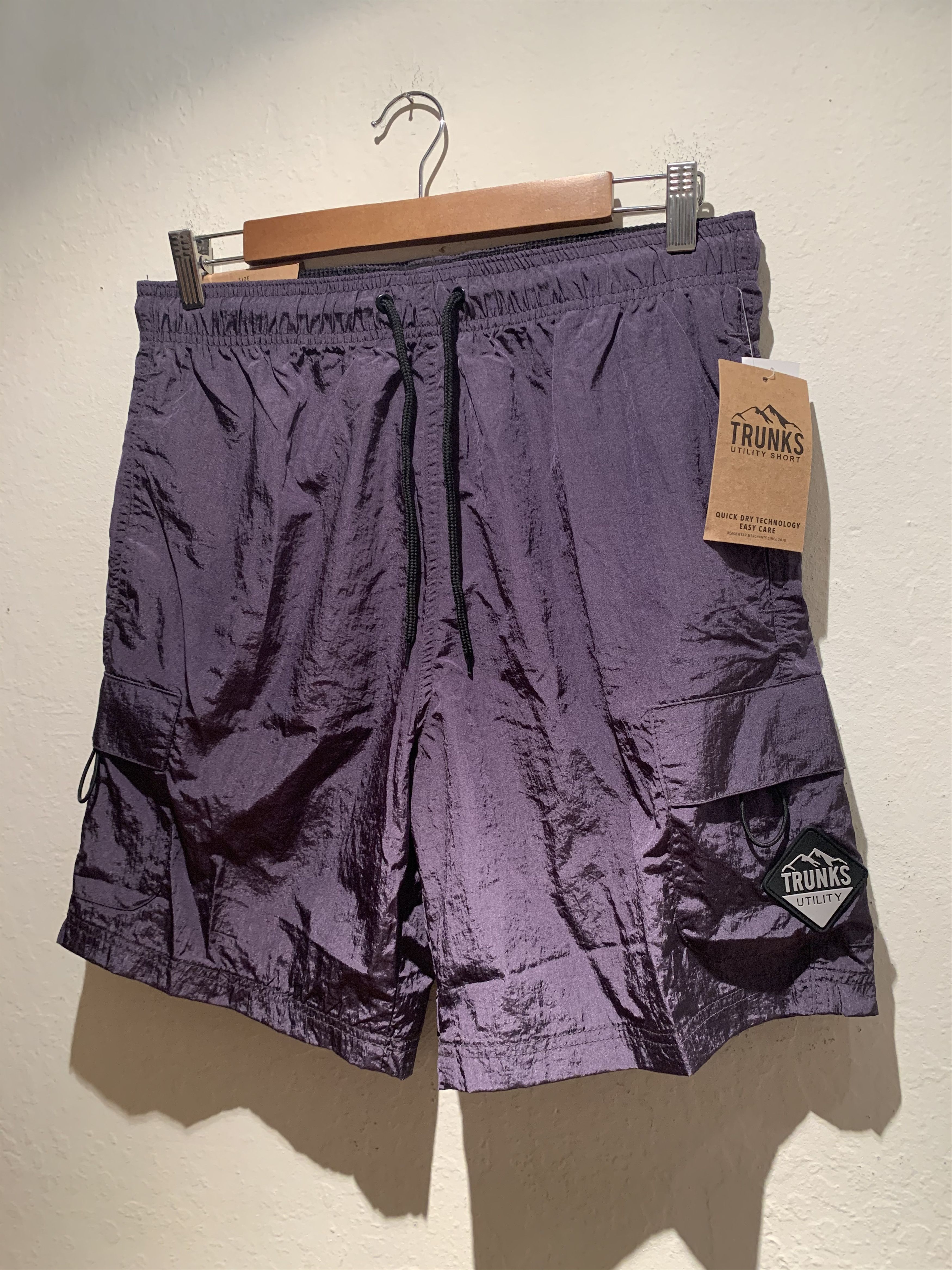 Designer *RARE* New Trunks Utility Cargo Shorts/Swim Shorts - Medium Size US 32 / EU 48 - 1 Thumbnail
